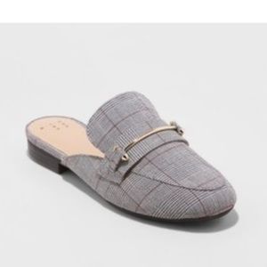 Women's Remmy Plaid Backless Loafers